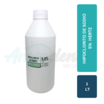 HIPOCLORITO DE SODIO br5% 1 LT HERTZ