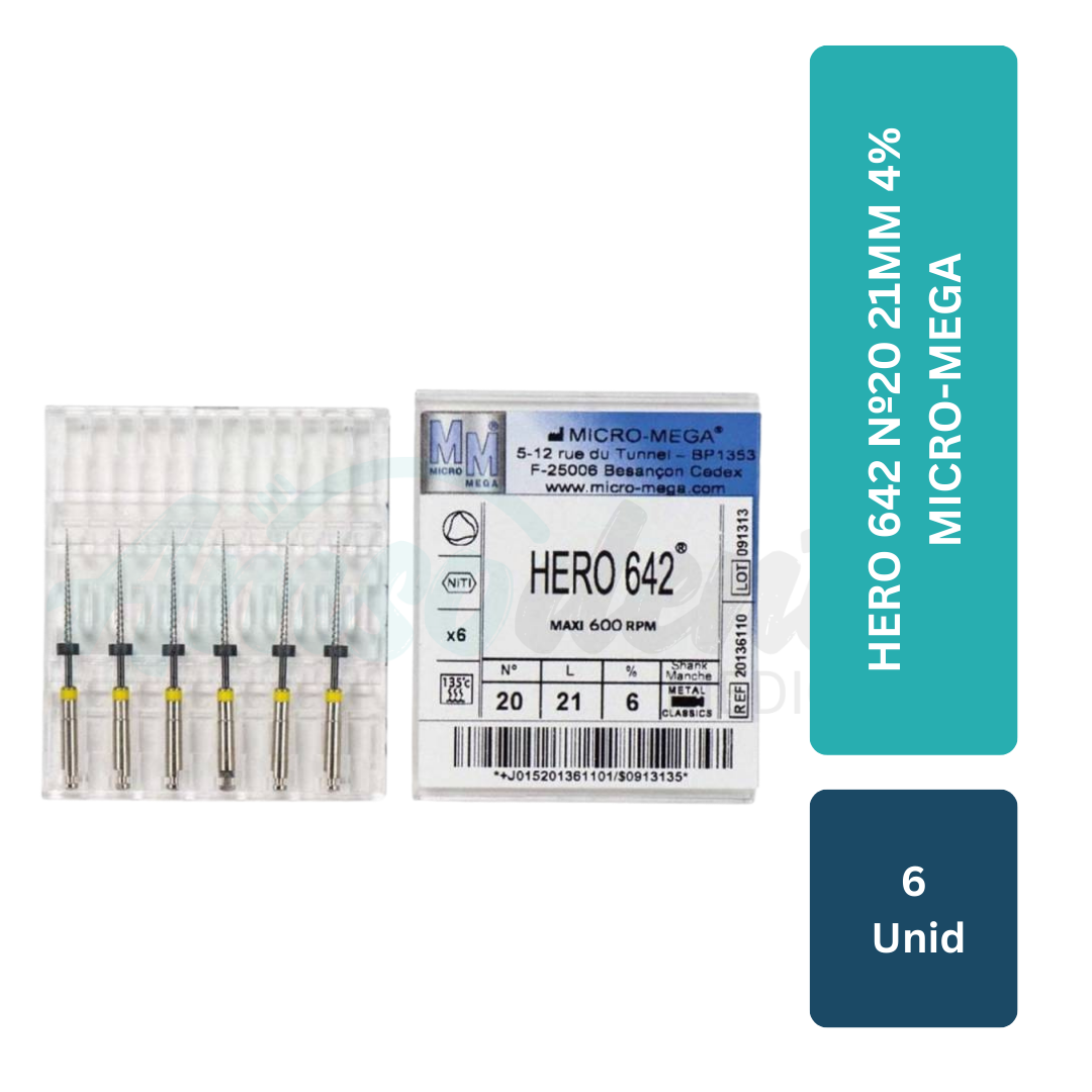 Hero 642 nº20 21mm 4% br6 unid Micro-Mega