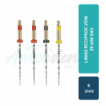 LIMAS RECIPROC VDW br25 mm R40 X6 unid