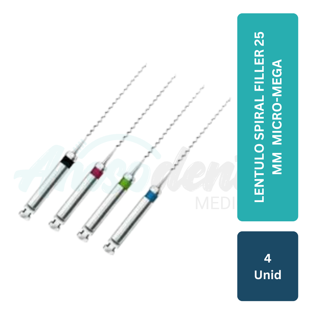 Lentulo Spiral Filler 25 mm 4 unid Micro-Mega