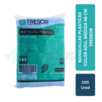 MANGUILLAS PLASTICAS COLOR AZUL MEDIDA 46 CM Tressor