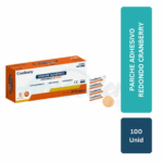 PARCHE ADHESIVO REDONDO CRANBERRY