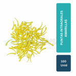 PUNTAS INTRAORALES AMARILLAS 100 unid