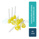 PUNTAS MEZCLADORAS COLOR AMARILLAS