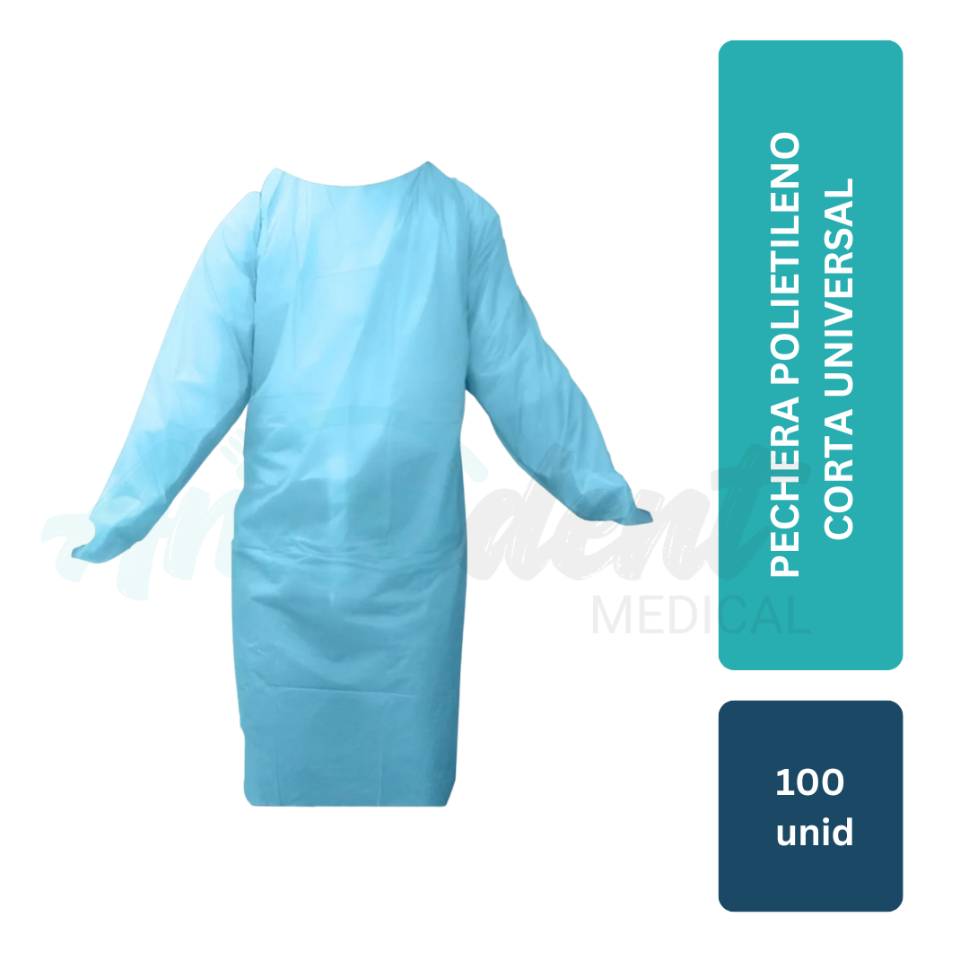 Pechera Polietileno brCorta Universal br100 unid