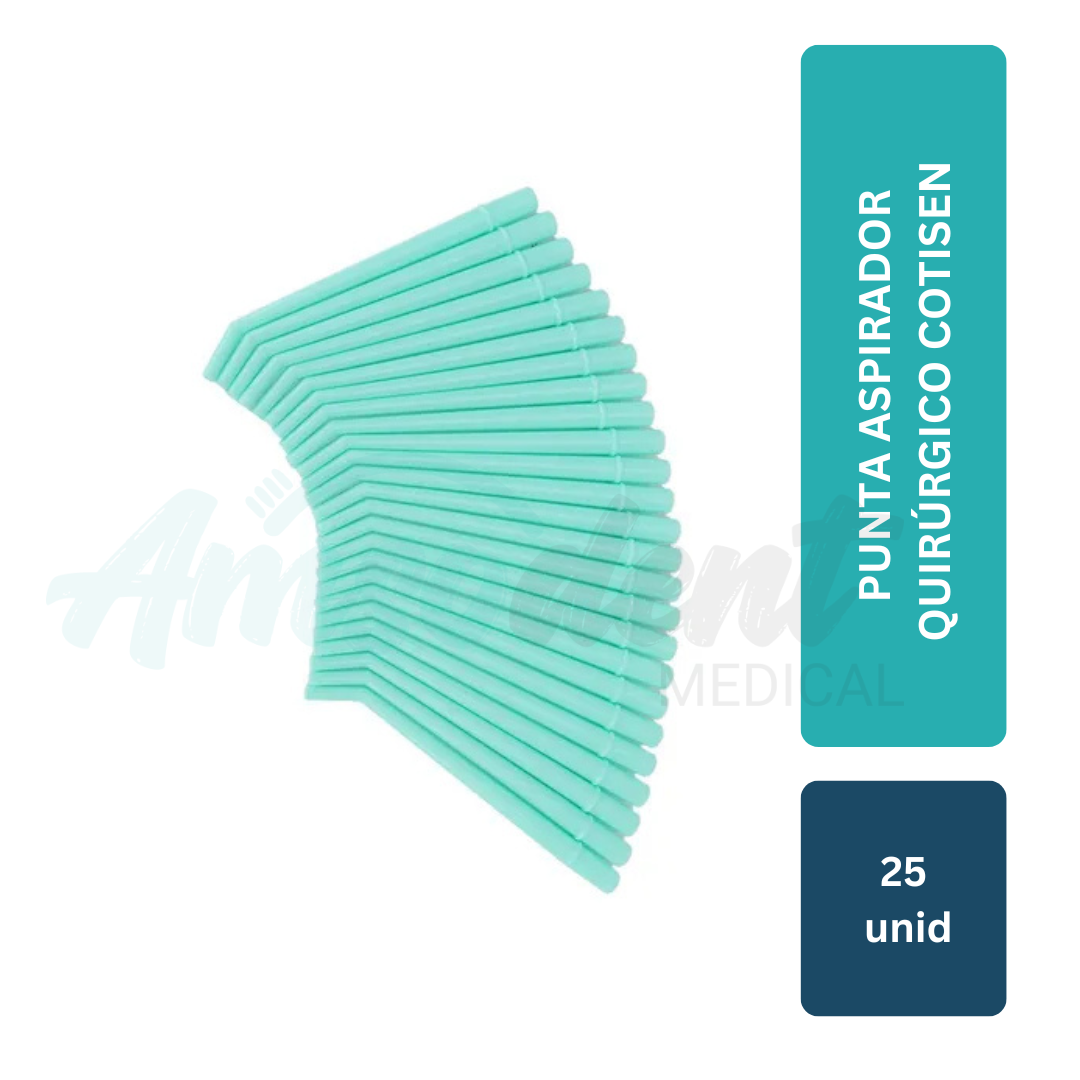 Punta Aspirador Quirúrgico Cotisen 25 unid