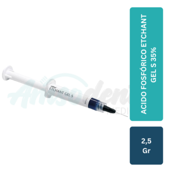 ACIDO FOSFÓRICO ETCHANT GEL S 35% JGA 2,5 GRAMOS