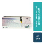 AGUJA CARPULE EXTRA CORTA30G X 12MM