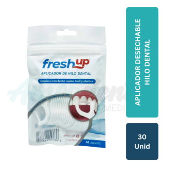 APLICADOR DESECHABLE HILO DENTAL x 30 UNIDADES