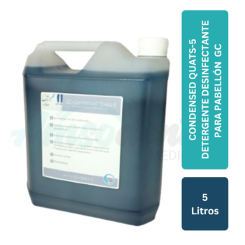 Condensed Quats-5 DETERGENTE DESINFECTANTE PARA PABELLÓN 5 LT GC