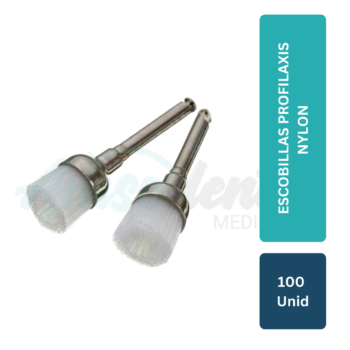 Escobillas Profilaxis Nylon 100 unid