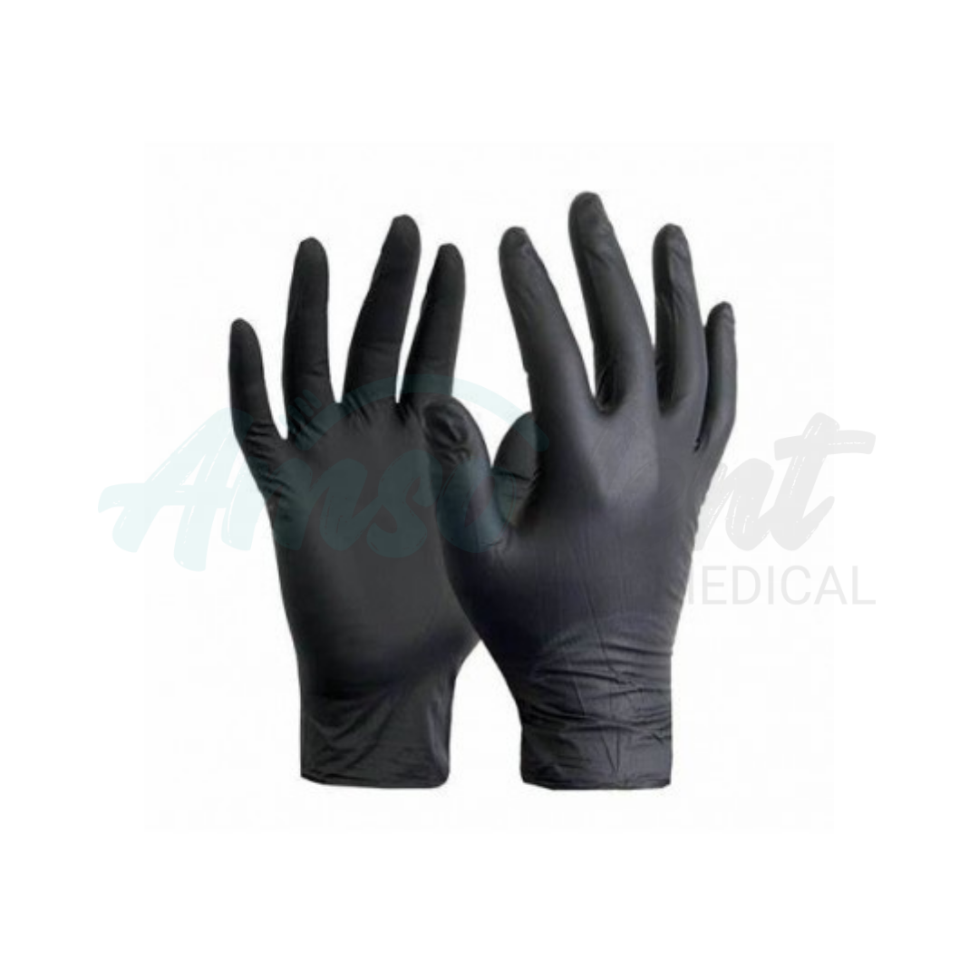 Guante de Nitrilo Negro L Kingfa