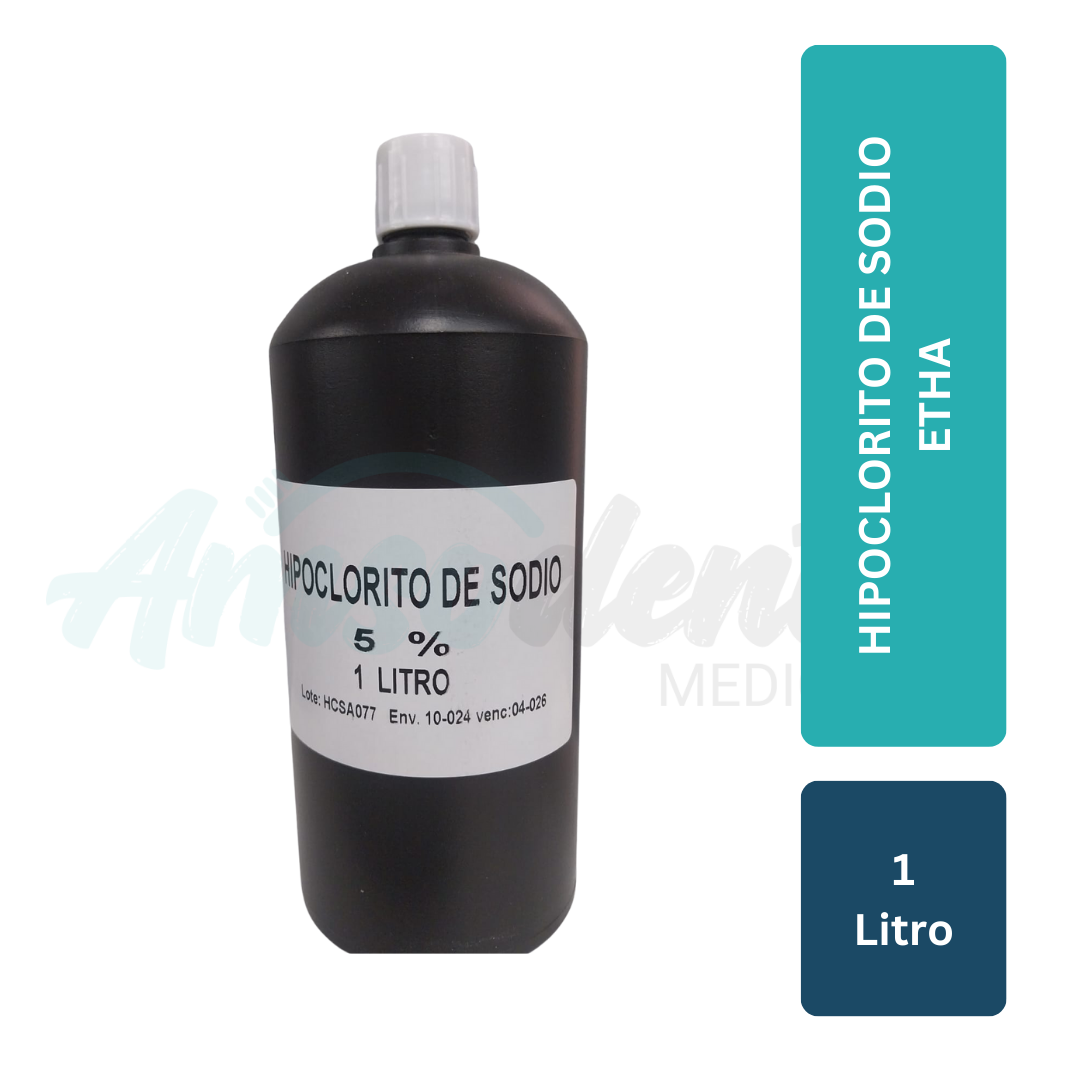 HIPOCLORITO DE SODIO 1 L ETHA