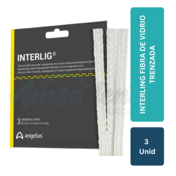 INTERLING FIBRA DE VIDRIO TRENZADA