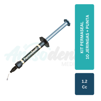 Kit Permaseal 10 jeringas de 1.2cc + punta