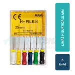LIMAS H SURTIDA 21 MM CAJA C_6