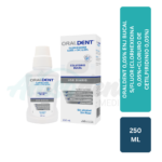 ORALDENT 0,05% ENJ BUCAL S/FLUOR 250ML(clorhexidina 0,05%+cloruro de cetilpiridinio 0,05%)