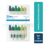 PIMPOLLO DE SILICONA P/M SET 12 UNIDADES