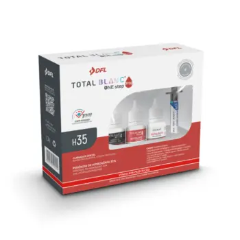 Kit Blanqueamiento Dental Total Blanc One Step Drop 35% 18 Pacientes