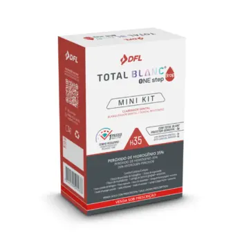 Mini Kit Blanqueamiento Dental Total Blanc One Step Drop 35% 7 Pacientes