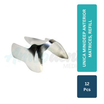 Unica Minideep Anterior Matrices, Refill 12 pcs.