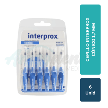 Cepillo Interprox Cónico 1,7 mm – 6 unidades