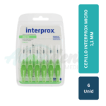 Cepillo Interprox Micro 1,1 mm – 6 unidades
