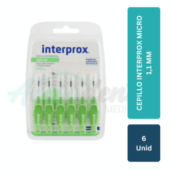 Cepillo Interprox Micro 1,1 mm – 6 unidades