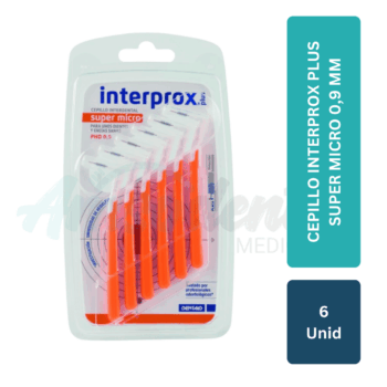Cepillo Interprox Plus Super Micro 0,9 mm – 6 unidades