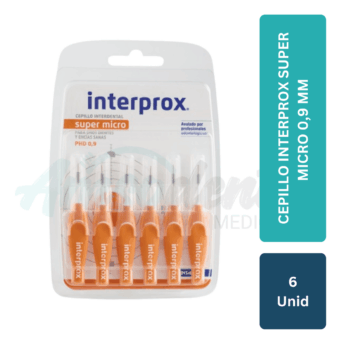 Cepillo Interprox Super Micro 0,9 mm – 6 unidades