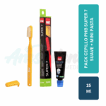 Pack Cepillo PHB Super 7 Suave + Mini Pasta 15ml