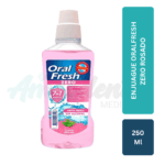 ENJUAGUE ORALFRESH ZERO ROSADO
