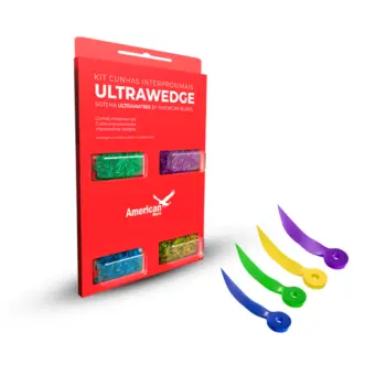 Kit de Cuñas Interproximales Ultrawedge Plásticas Surtidas
