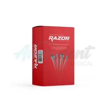 Kit Preparación de Cavidades Razor 4 Fresas
