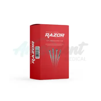 Kit Endodoncia Razor 4 Fresas Carburo